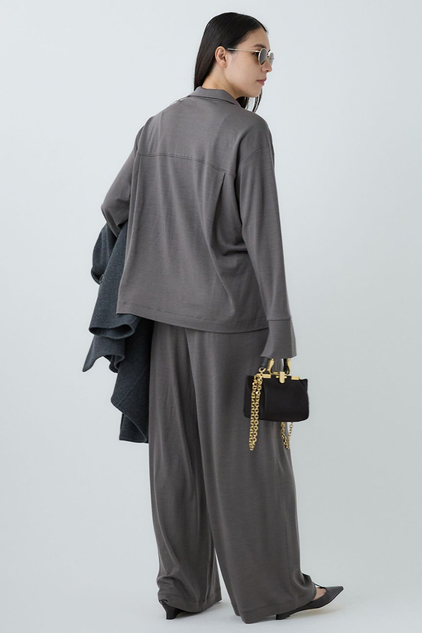 Chaos(カオス)｜レダールオープンカラー/モカ の通販｜ELLESHOP・(エル