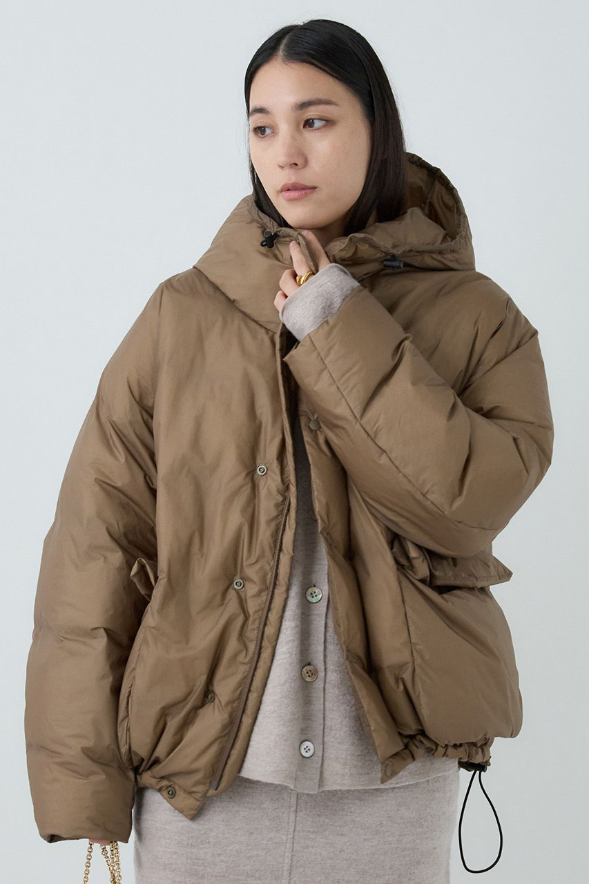 Chaos 【REMI RELIEF】別注ショートダウン (モカ, F) カオス ELLE SHOP