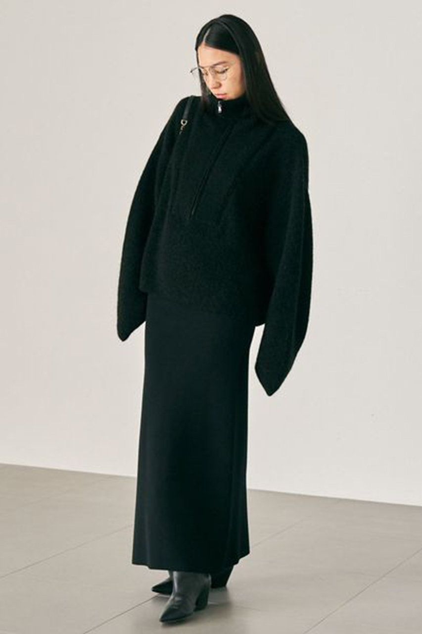 Chaos(カオス)｜トゥルリーニット/ブラック の通販｜ELLESHOP・(エル