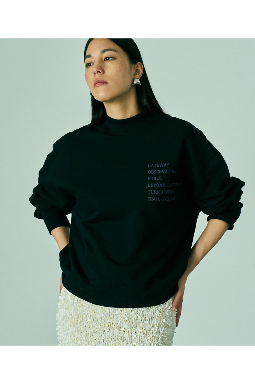 Chaos 【WHY NOT NOW】パークスウェット (ブラック, F) カオス ELLE SHOP