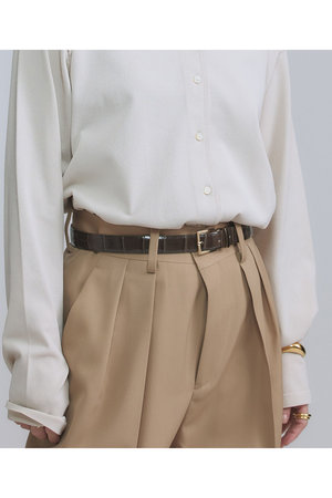 カオス/Chaosの【予約販売】〈MANUELA〉別注型押シベルト(140500/140501)