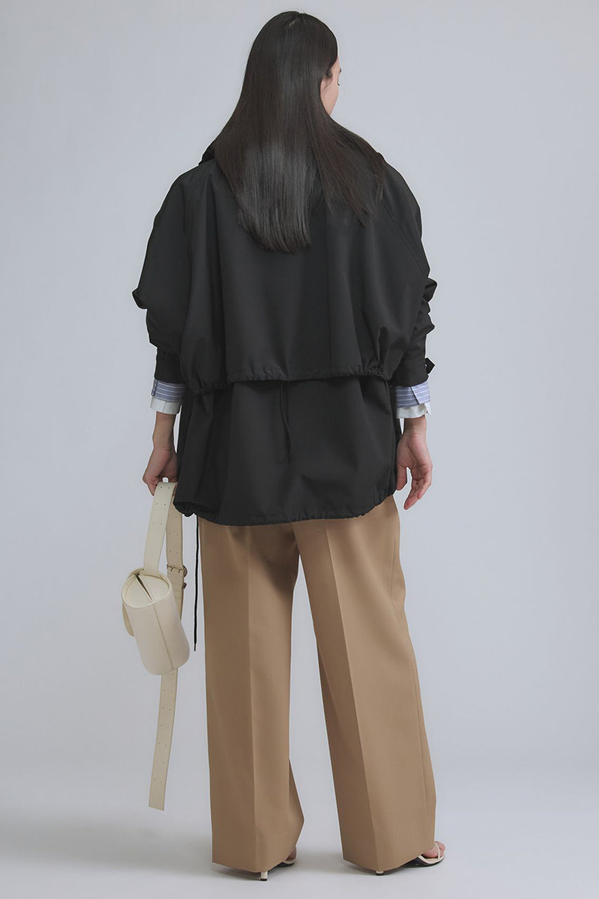 Chaos(カオス)｜【VACHEMENT】別注タフタブルゾン/ブラック の通販