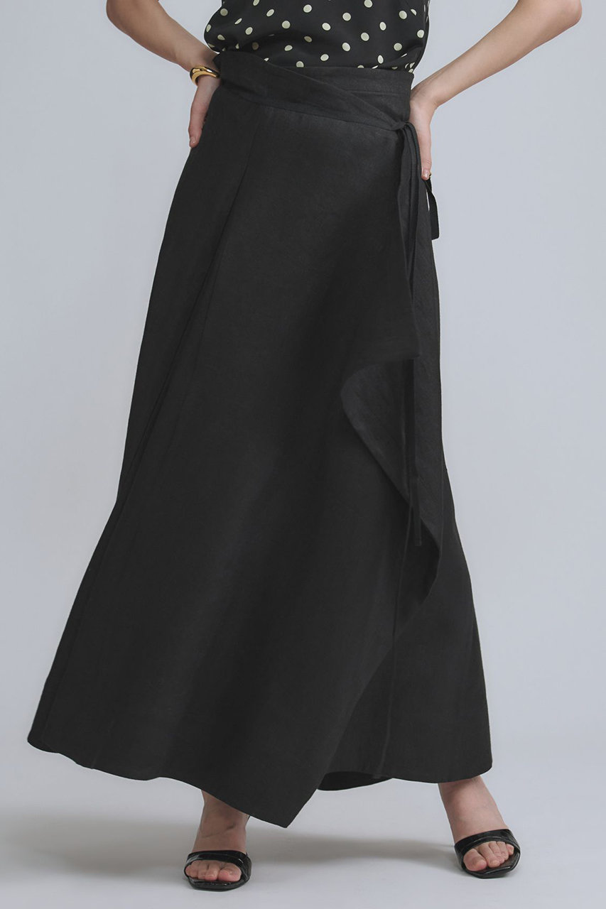 リネンヘリンボンスカート