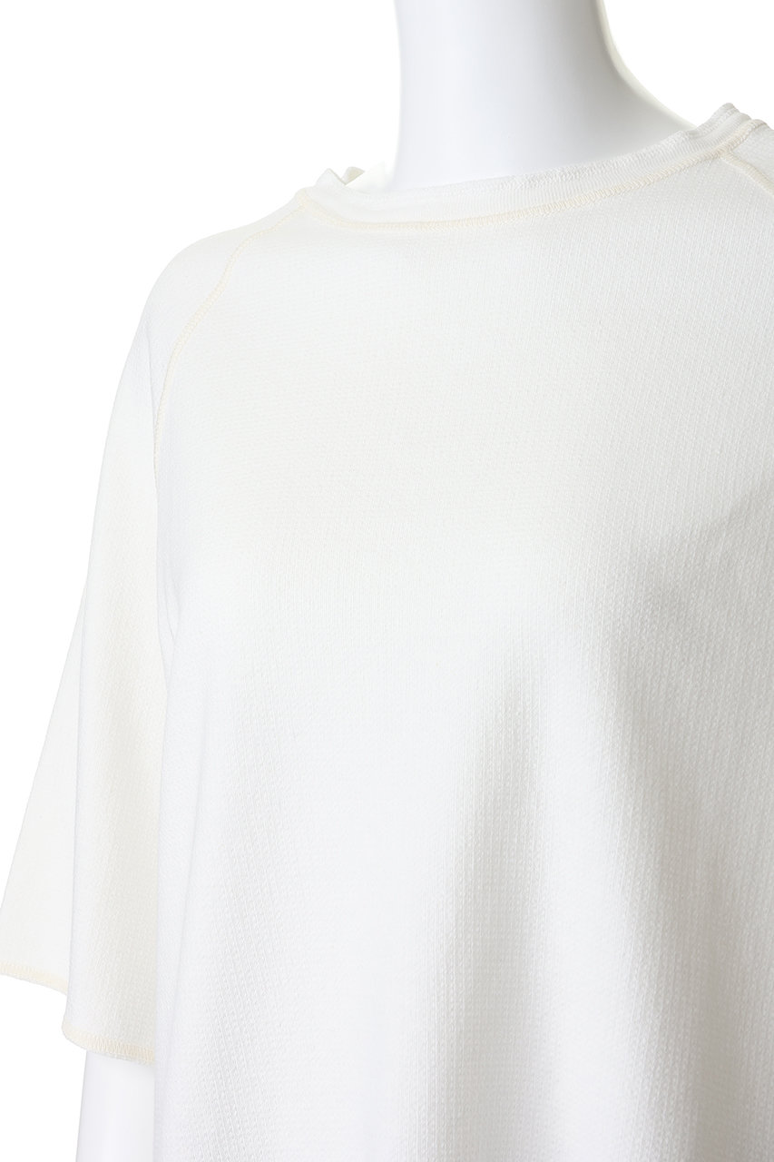 Chaos(カオス)｜【REMI RELIEF】別注ラグランヘンリーTシャツ/ホワイト