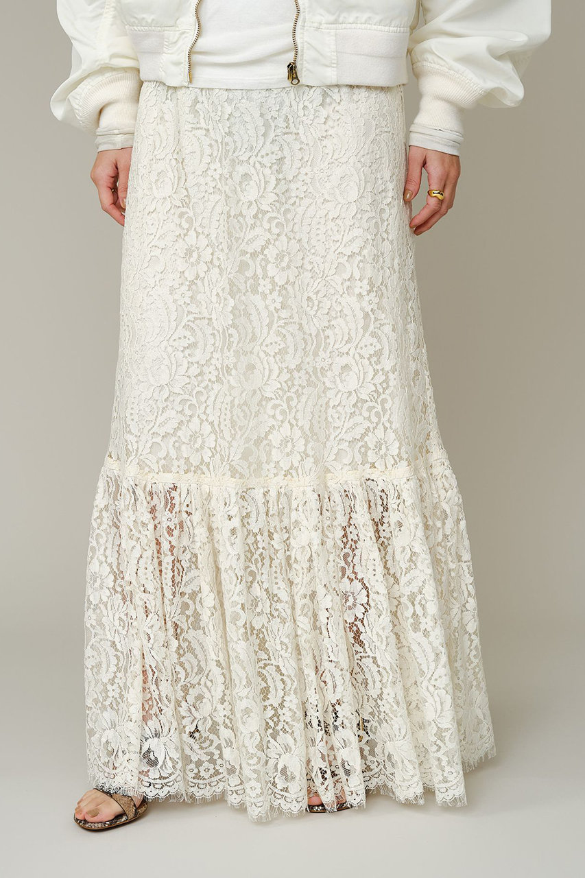 カオス/Chaosの【予約販売】ソワーズレーススカート(エクリュ/647388)