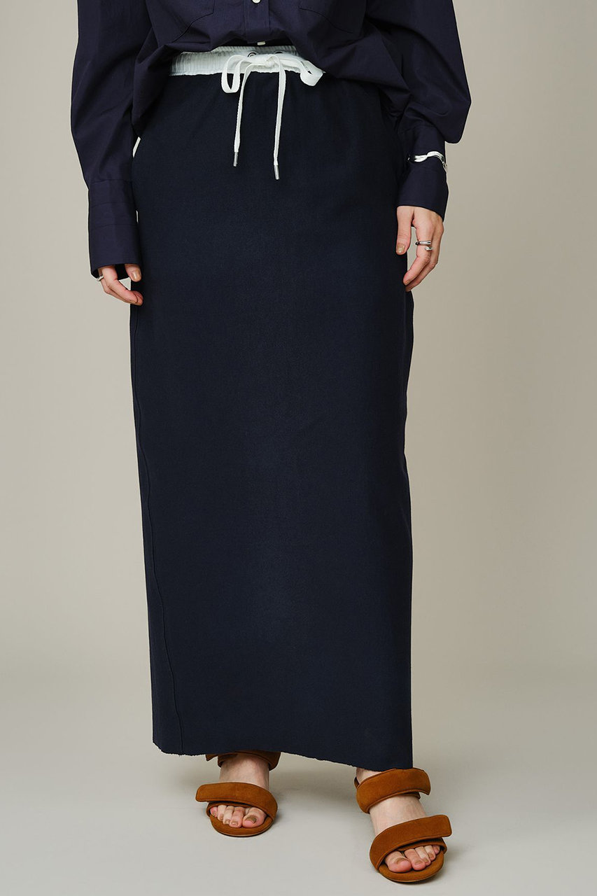 カオス/Chaosの【予約販売】【WHY NOT NOW】クラヴスウェットスカート(ネイビー/632950)