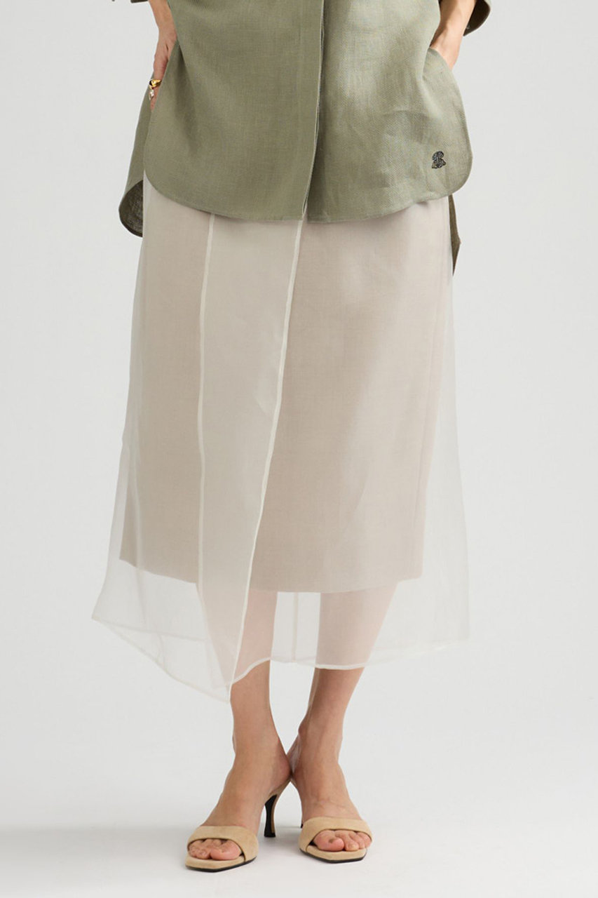 カオス/Chaosの【予約販売】クーシュスカート(ベージュ/653955)