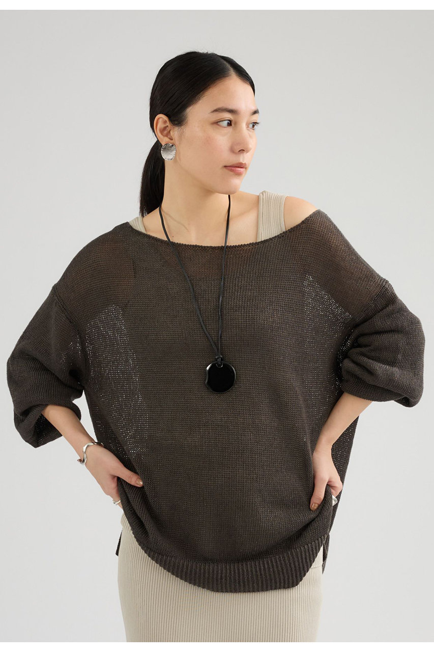 カオス/Chaosのノーマンリネンプルオーバー(カーキ/636455)