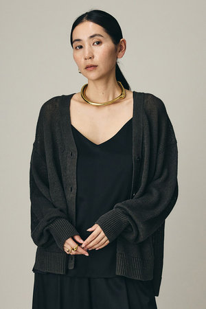 カオス/Chaosの【予約販売】ノーマンリネンカーディガン(110300/110303)