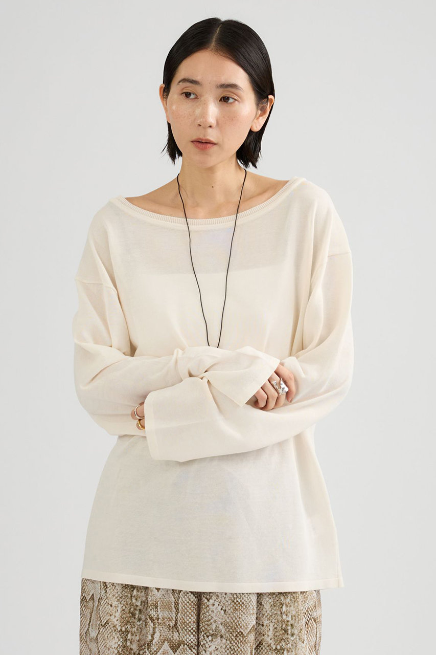 カオス/Chaosのシアーダブルカラープルオーバー(エクリュ/664334)