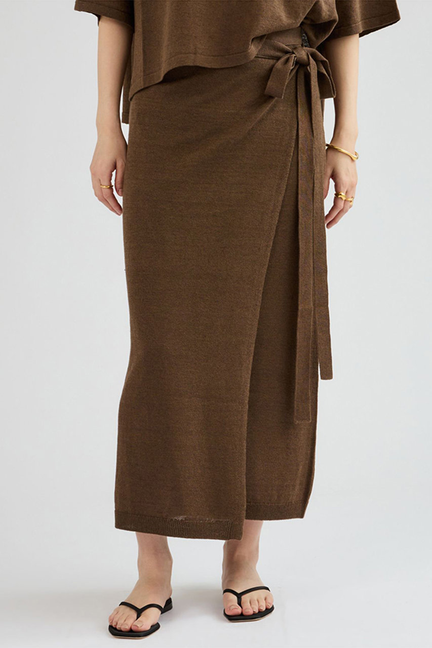 カオス/Chaosの【予約販売】マーレラップスカート(モカブラウン/668914)