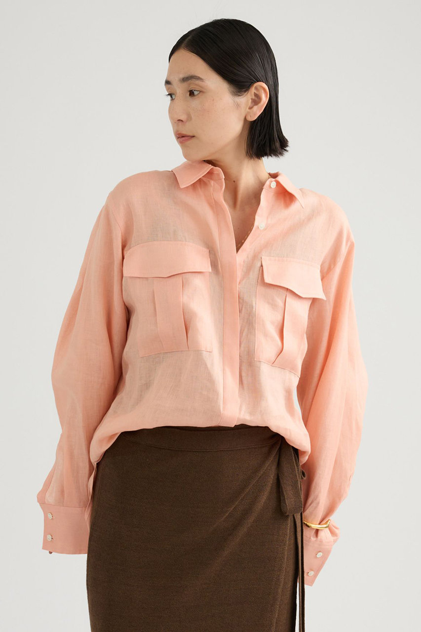 カオス/Chaosの【予約販売】ミュラリネンシャツ(コーラル/672566)