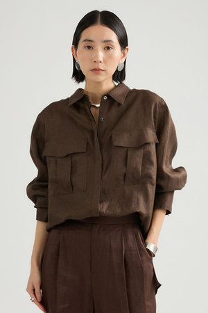 カオス/Chaosの【予約販売】ミュラリネンシャツ(110400/110403)