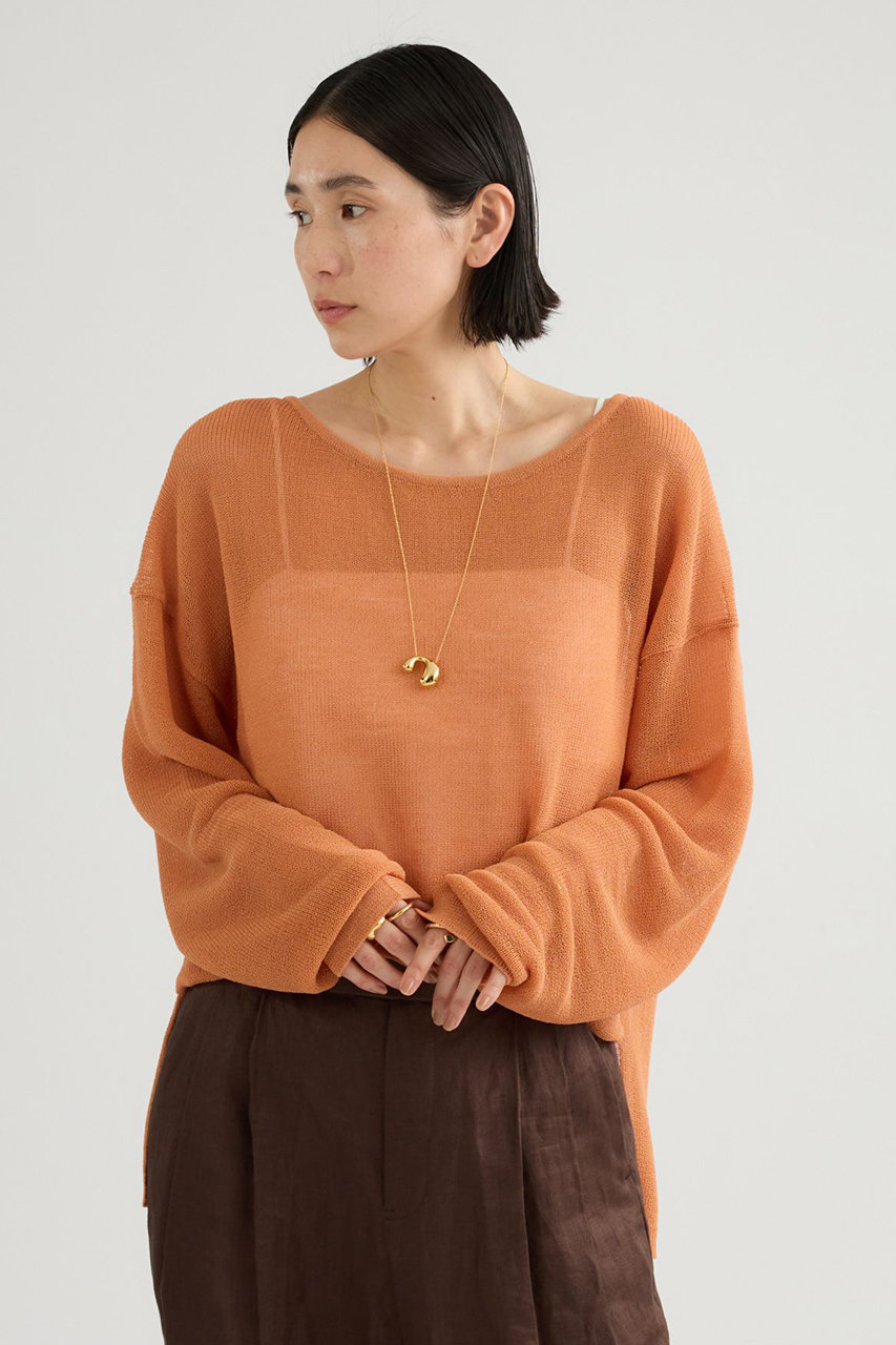 カオス/Chaosの【予約販売】カラガンニット(コーラル/661748)