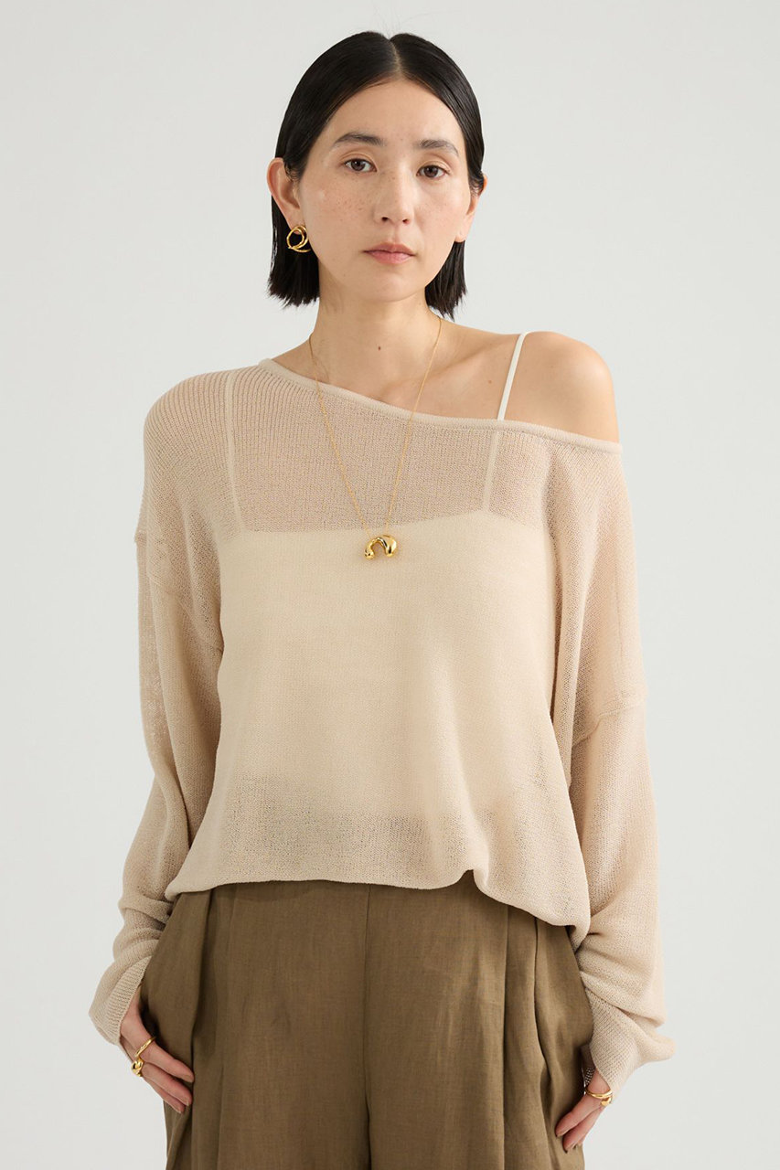 カオス/Chaosの【予約販売】カラガンニット(ベージュ/661748)