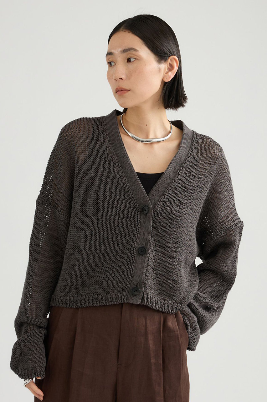 Chaos(カオス)｜バルーナカーディガン/チャコール の通販｜ELLESHOP