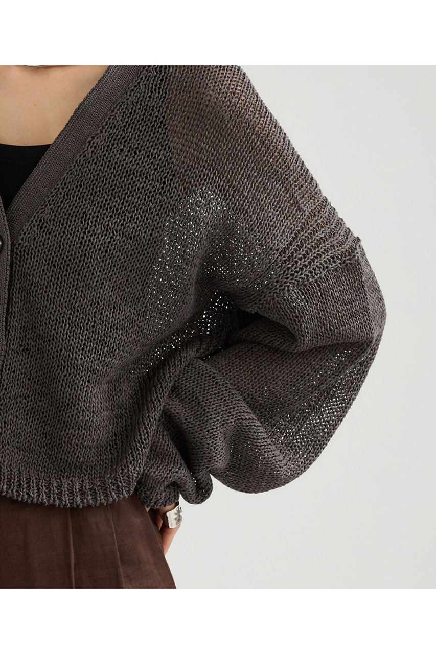 Chaos(カオス)｜バルーナカーディガン/チャコール の通販｜ELLESHOP