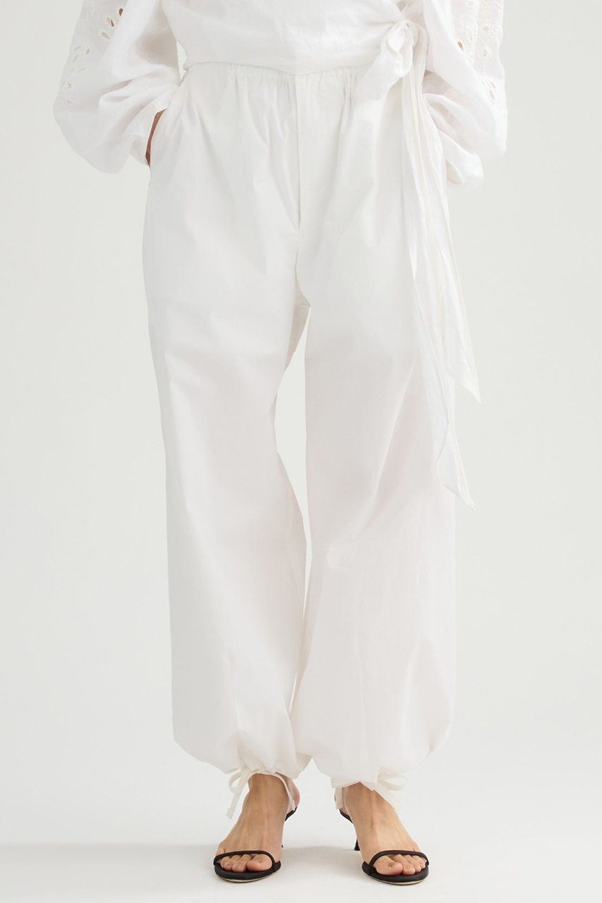 Chaos クロノスパンツ (ホワイト, F) カオス ELLE SHOP