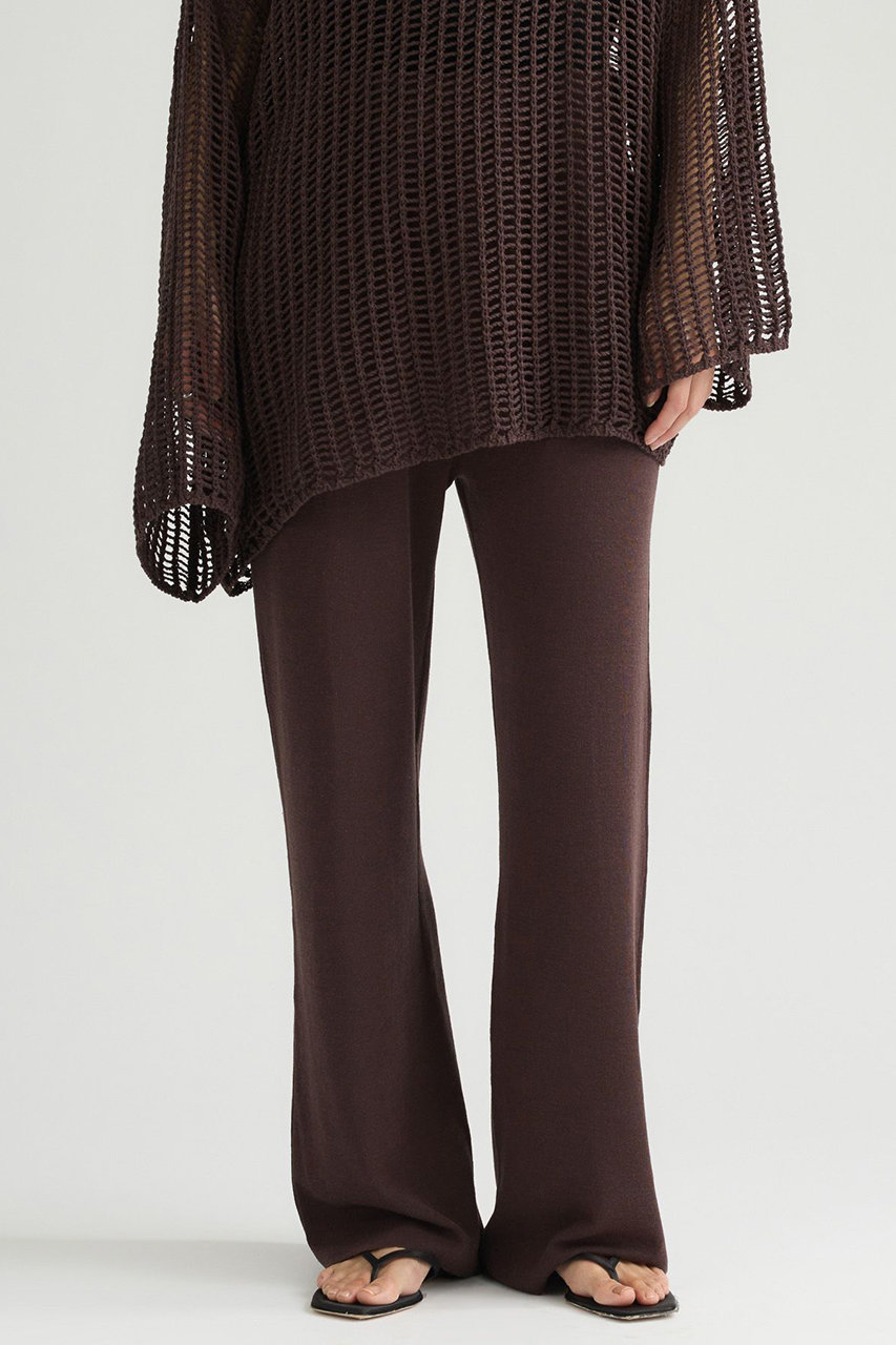 カオス/Chaosの【予約販売】コティアニットパンツ(ブラウン/763028)