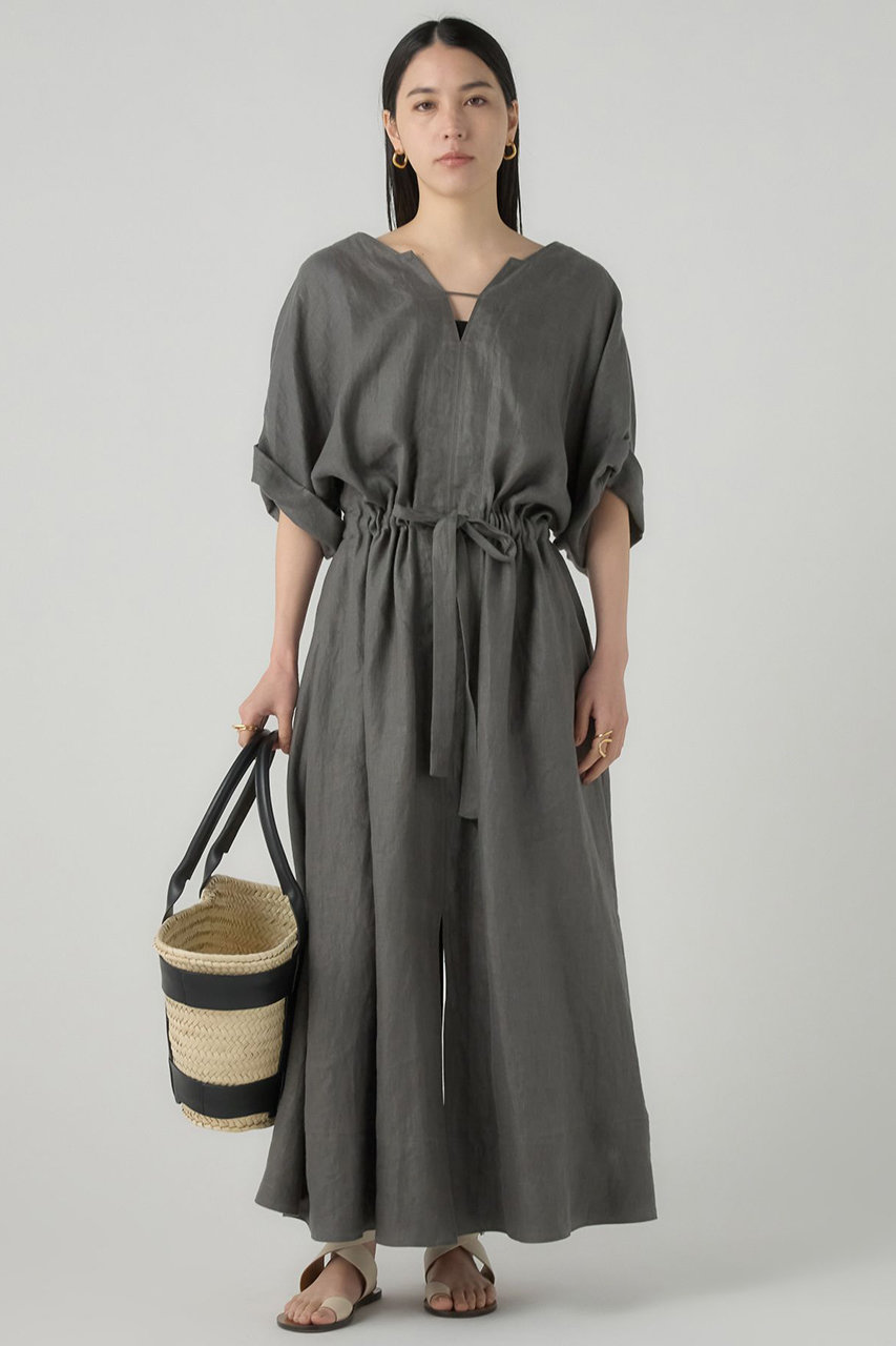 カオス/Chaosの【予約販売】マーラリネンワンピース(モスグリーン/199453)