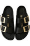 【BIRKENSTOCK】ARIZONA DB LENA HS HEX CUPSOLE サンダル カオス/Chaos ブラック