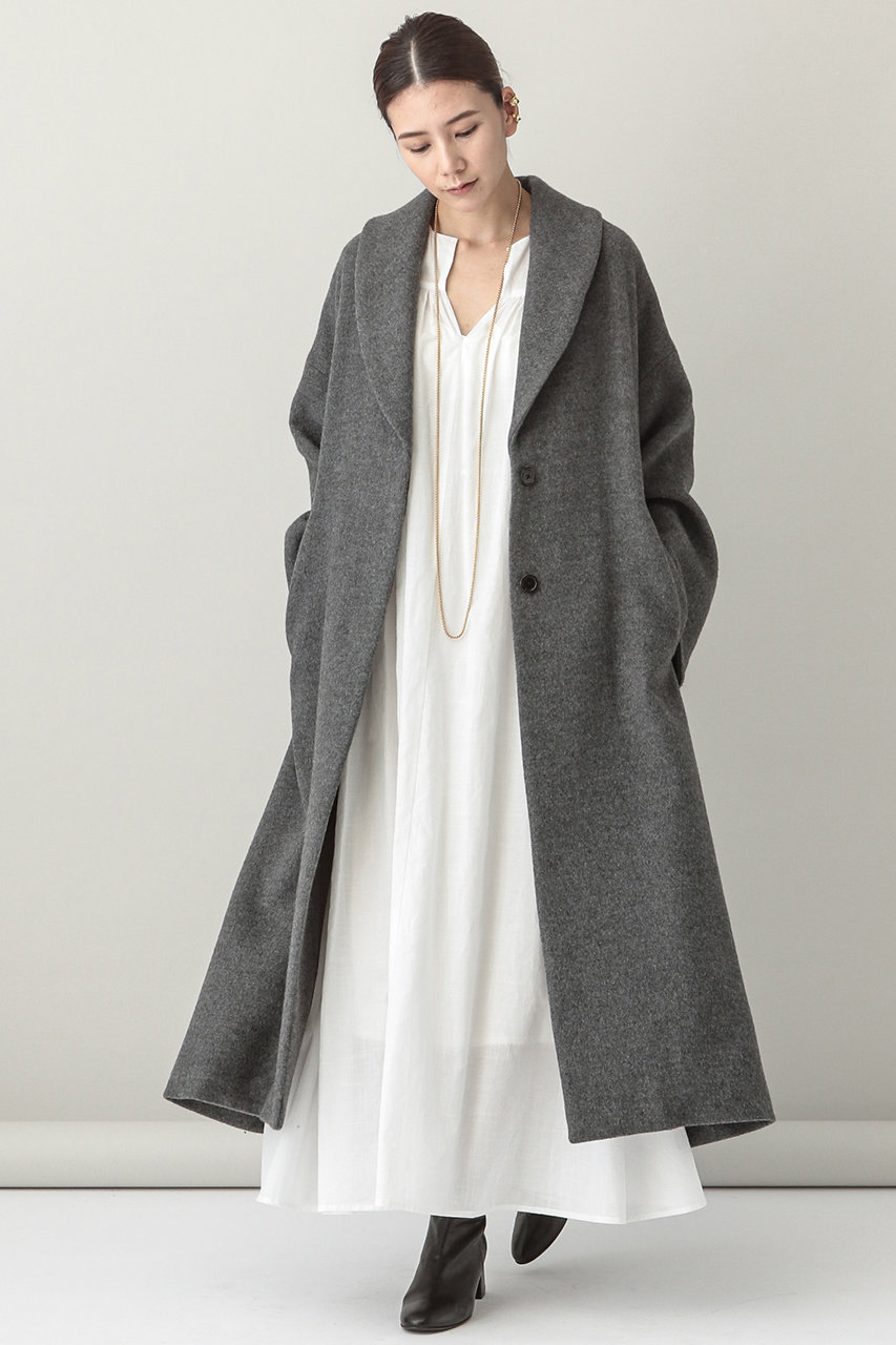Curensology カレンソロジー ワイドスリーブコート グレー の通販 Elleshop エル ショップ Curensology カレンソロジー ワイドスリーブコート グレー の通販 Elleshop エル ショップ