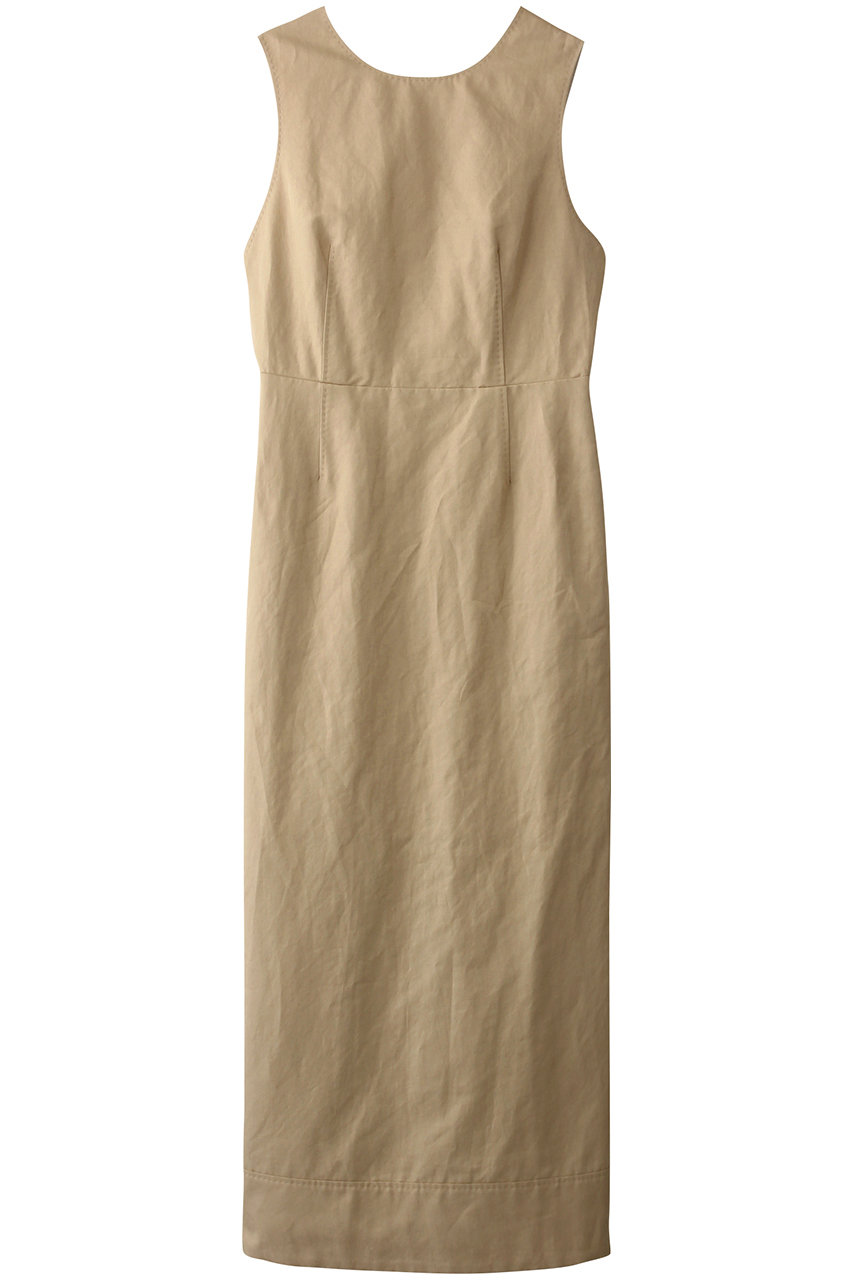 Curensology カレンソロジー C S G コットンラミーワンピース ベージュ の通販 Elleshop エル ショップ