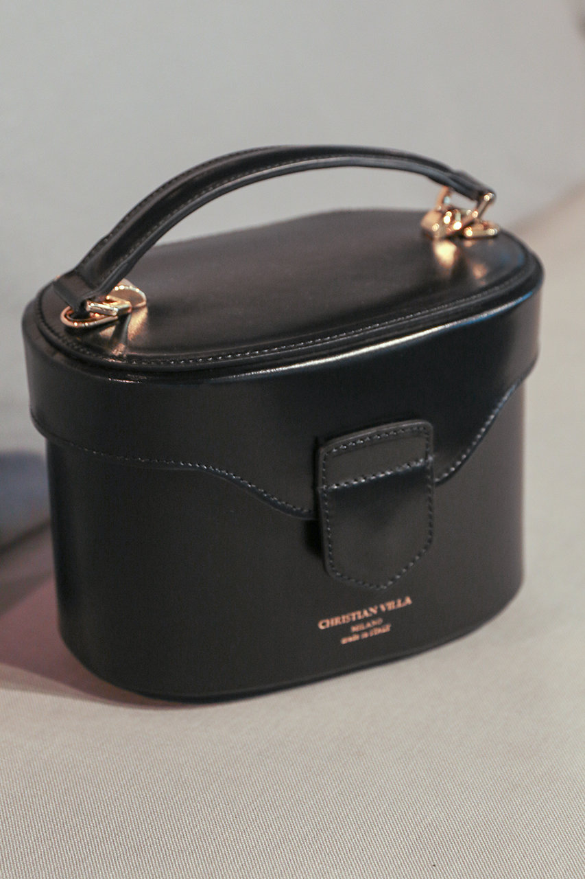 Curensology カレンソロジー Christian Villa バニティバッグ ブラック の通販 Elleshop エル ショップ