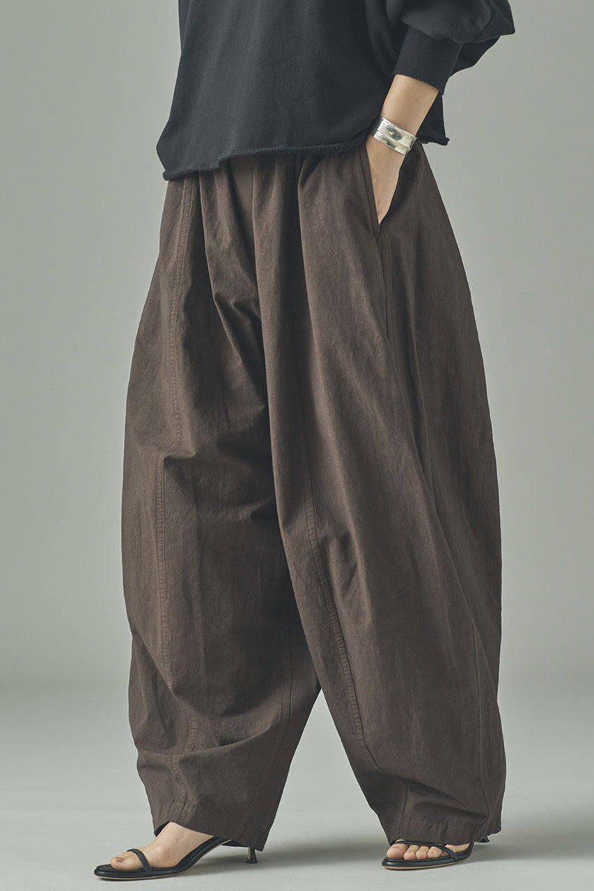 コットンリネンドロストパンツ