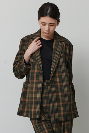 BONOTTOチェックジャケット