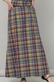 マルチチェックスカート