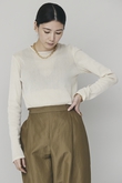 コットンチュールブラウス