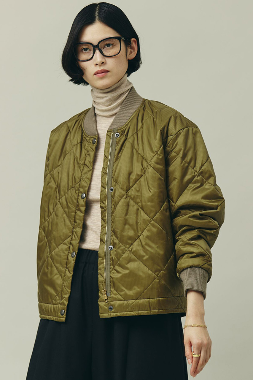 〈&RC〉キルティングショートブルゾン