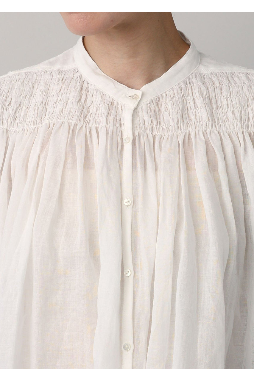 カレンソロジーCURENSOLOGY <C.S.G>ラミーギャザーブラウス