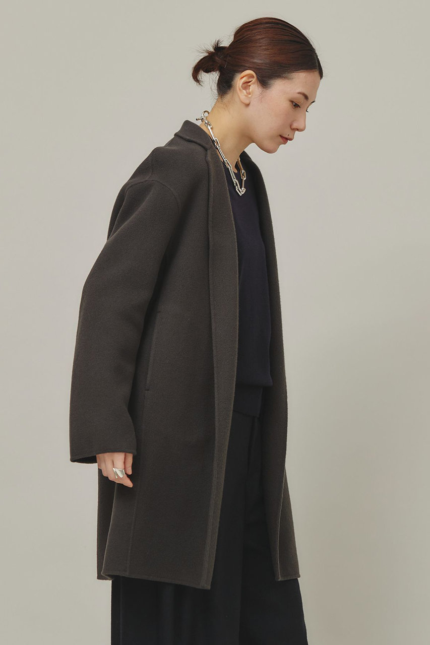 Curensology(カレンソロジー)｜マンテコチェスターコート/チャコール