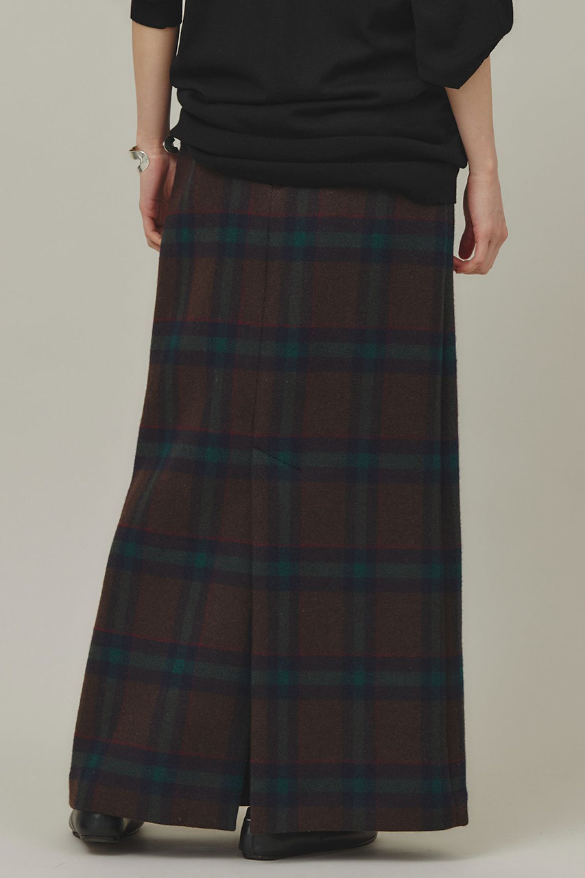 Curensology(カレンソロジー)｜〈C.S.G〉ウールチェックスカート