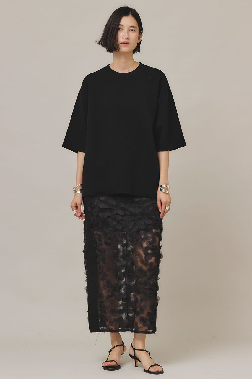 Curensology(カレンソロジー)｜セッケツステッチニットプルオーバー  