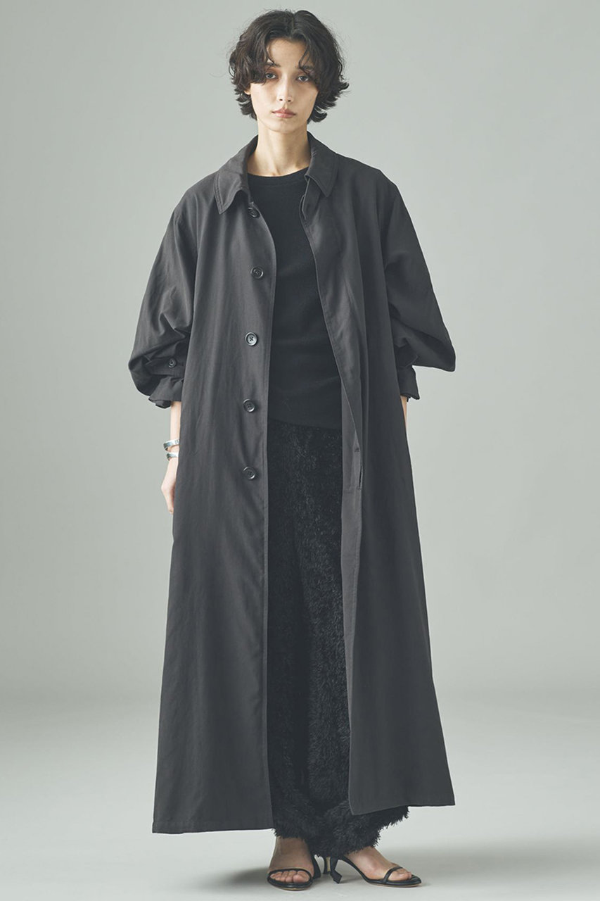 Curensology(カレンソロジー)｜ピーチトレンチコート/グレー の