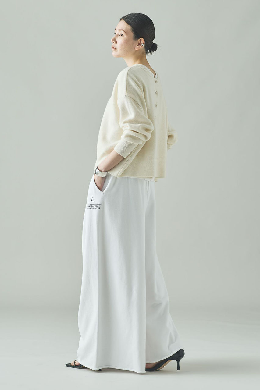 Curensology(カレンソロジー)｜〈&RC〉フレンチテリーワイドパンツ