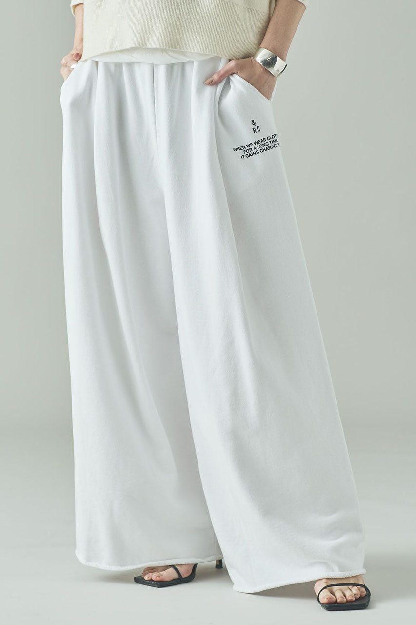 Curensology(カレンソロジー)｜〈&RC〉フレンチテリーワイドパンツ