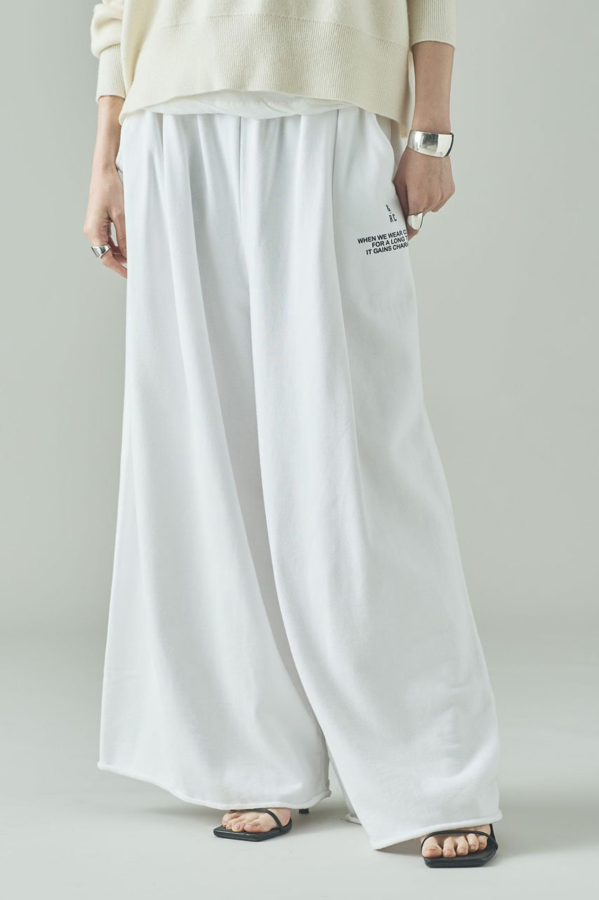 Curensology(カレンソロジー)｜〈&RC〉フレンチテリーワイドパンツ