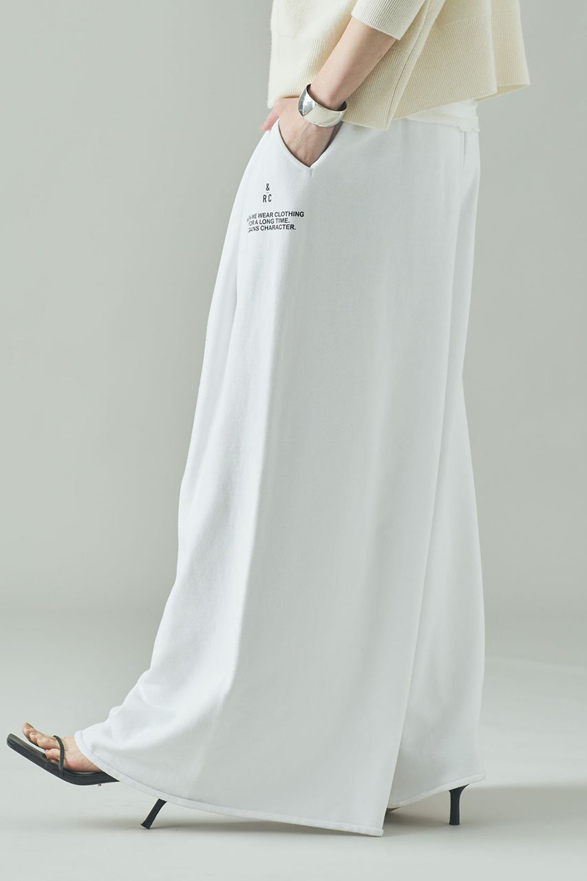 Curensology(カレンソロジー)｜〈&RC〉フレンチテリーワイドパンツ