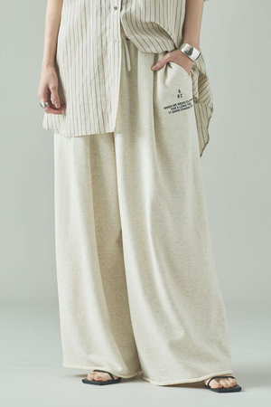 カレンソロジー/Curensologyの〈&RC〉フレンチテリーワイドパンツ(110600/110601)
