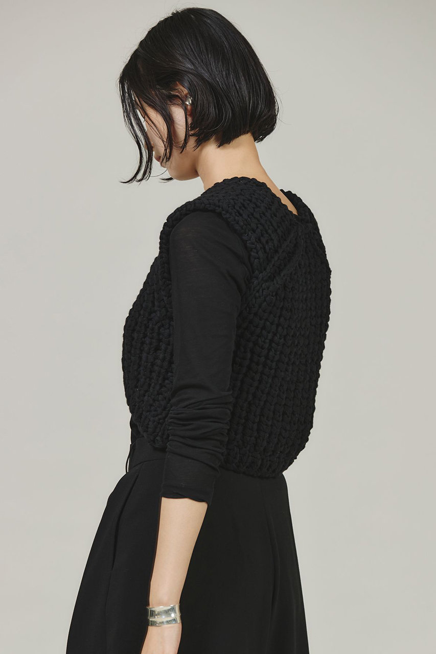 Curensology(カレンソロジー)/ローゲージハンドニットベスト Curensology(カレンソロジー)｜ローゲージハンドニットベスト