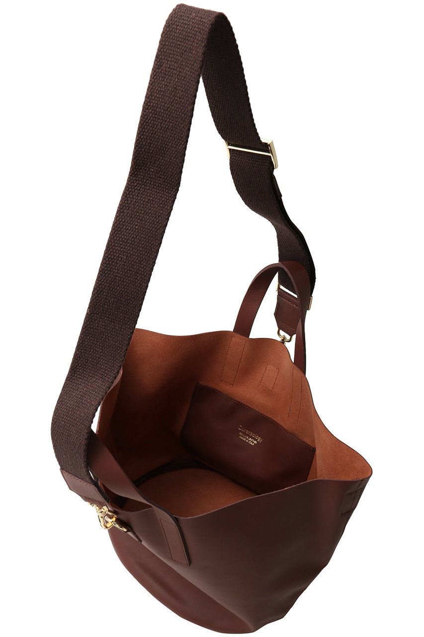 Curensology(カレンソロジー)｜ニューレザーヘルメットバッグ/ブラウン