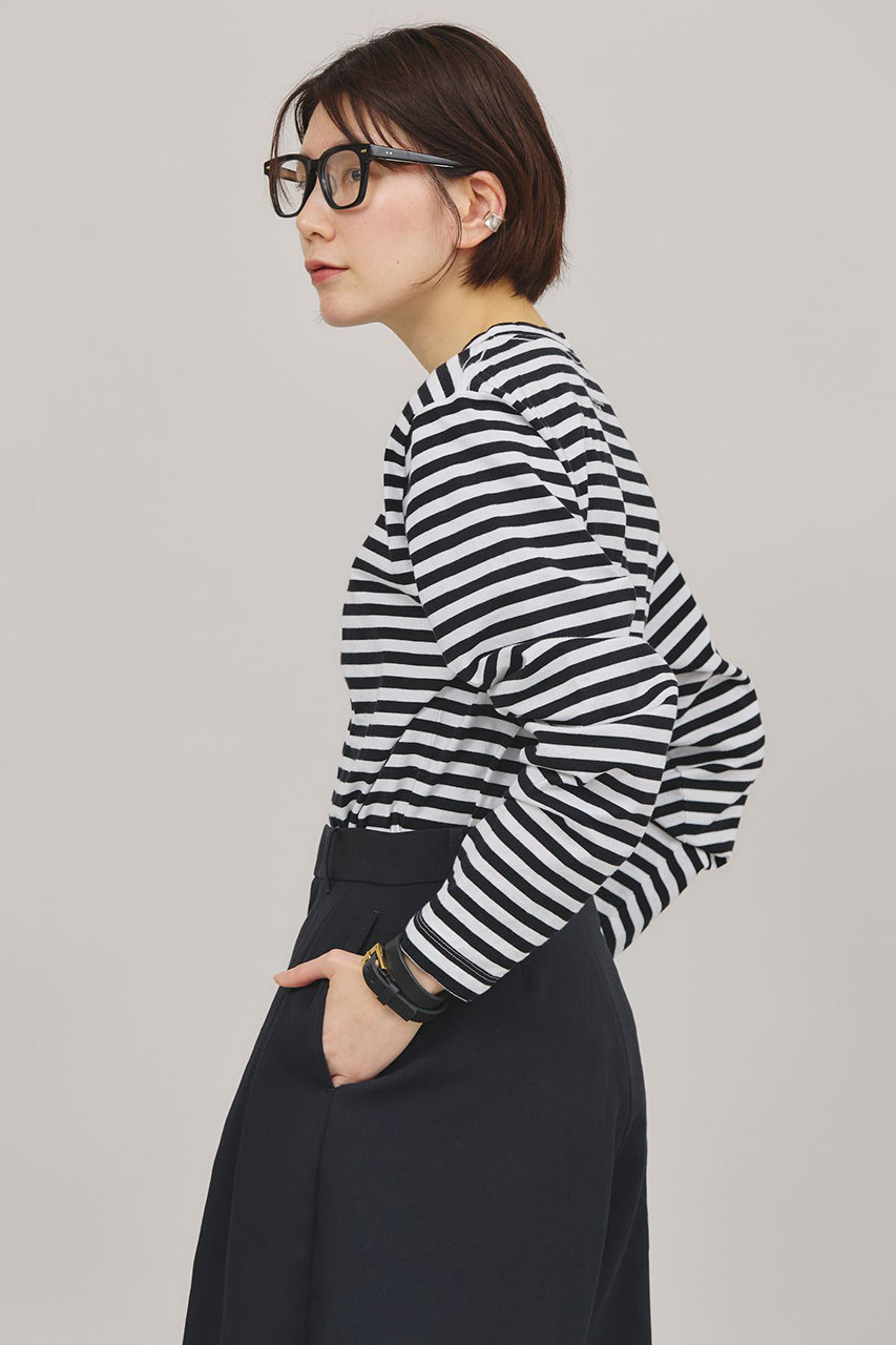 Curensology(カレンソロジー)｜〈&RC〉ボーダーロングスリーブプル