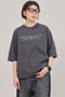 【UNIVERSAL OVERALL】別注ショートスリーブTシャツ カレンソロジー/Curensology チャコール