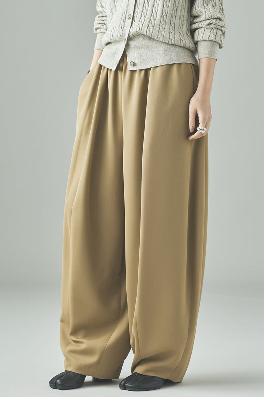カレンソロジー/Curensologyの【予約販売】フォールドロストパンツ(キャメル/320355)