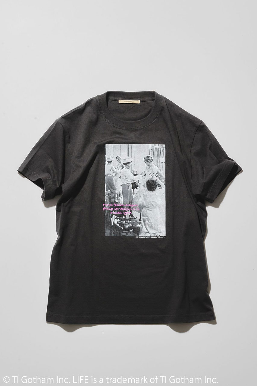 Curensology 【LIFE PICTURE COLLECTION】別注CHTシャツ(タテ) (ブラック, F) カレンソロジー ELLE SHOP Curensology 【LIFE PICTURE COLLECTION】別注CHTシャツ(タテ) (ブラック, F) カレンソロジー ELLE SHOP