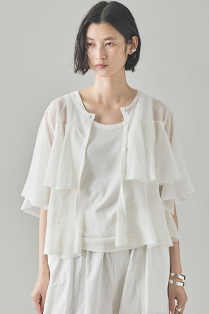 M*o様 Curensology 2025SSフレア2wayニットプルオーバー Curensology｜カレンソロジーのプルオーバー（ニット）通販｜ELLE SHOP
